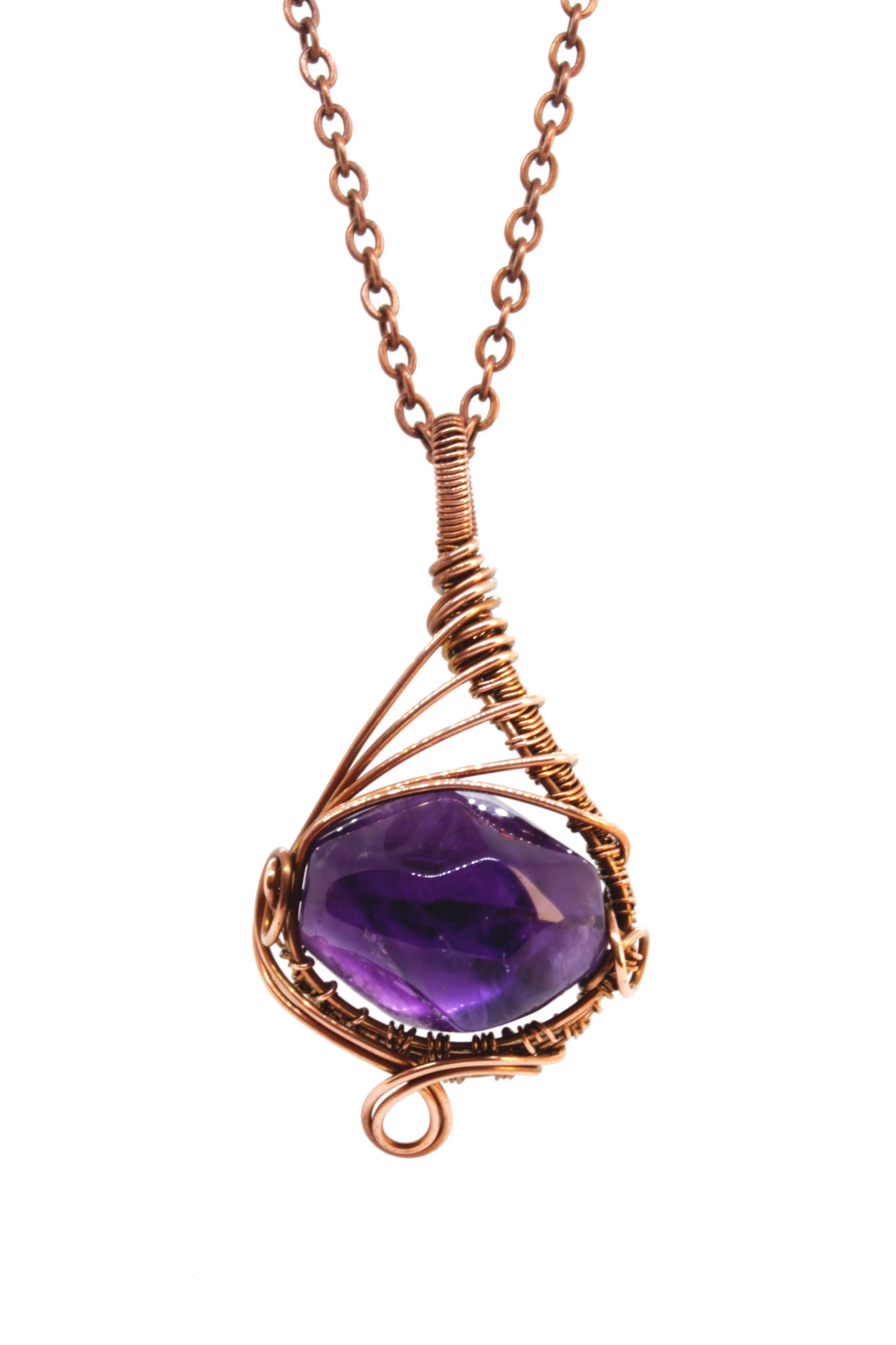 Elegant Amethyst ~ Copper