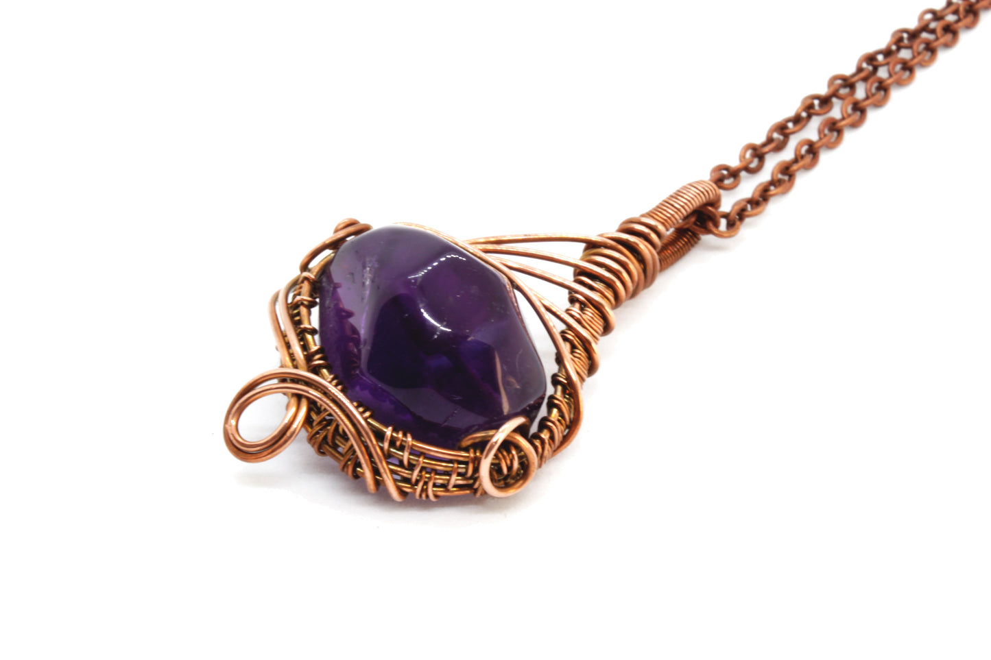 Elegant Amethyst ~ Copper