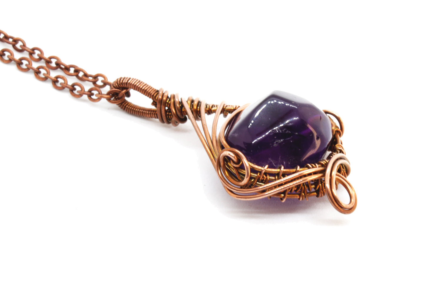 Elegant Amethyst ~ Copper