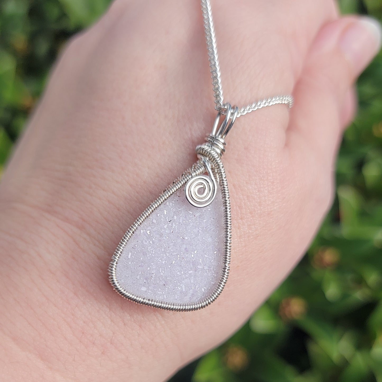 Daring Druzy ~ Sterling Silver